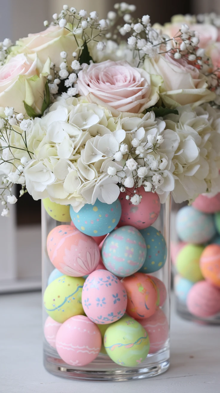 3. Easter Egg Vase Arrangement