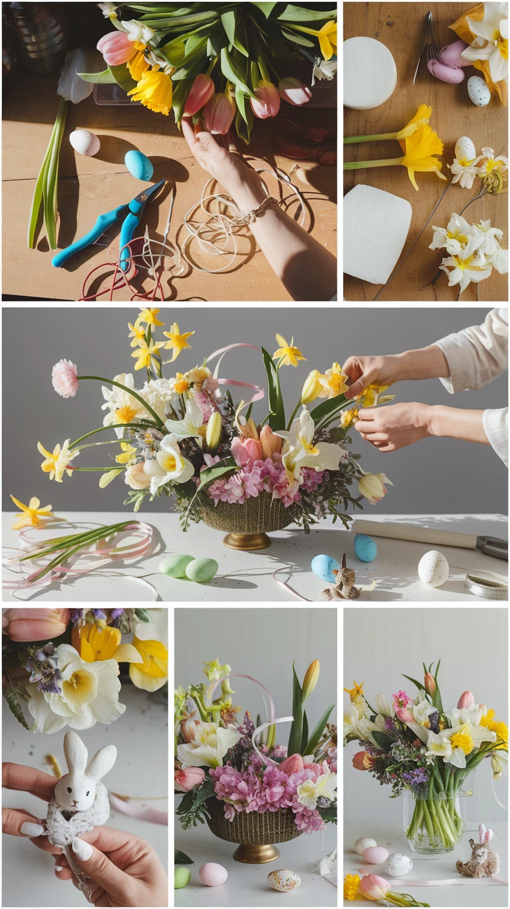 3. Step-by-Step Guide to Creating Your Easter Arrangement