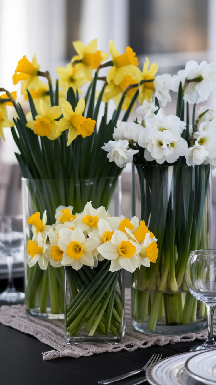 4. Elegant Daffodil and Narcissus Displays