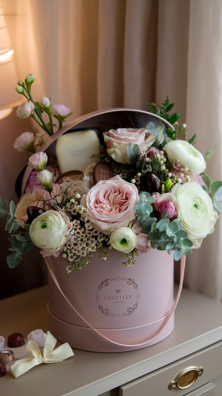 5. Floral Gift Box: Elegance in a Box