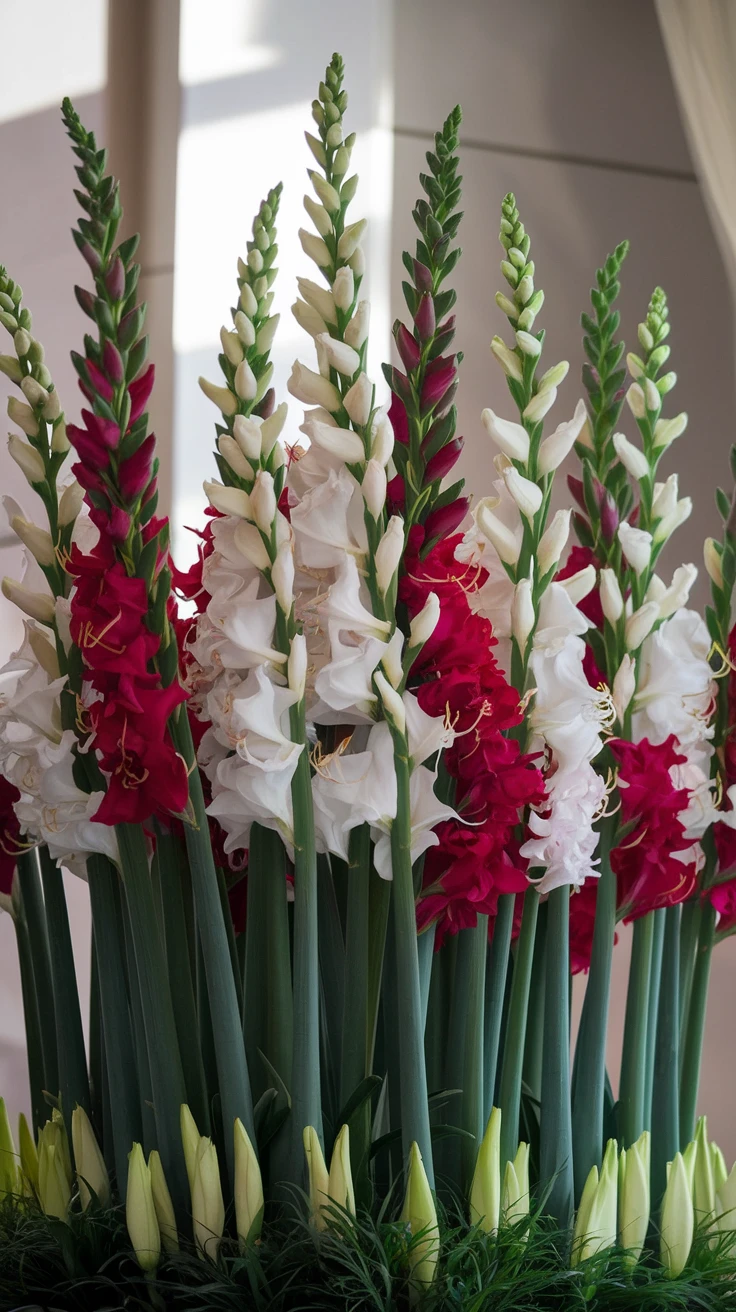 6. Gladioli