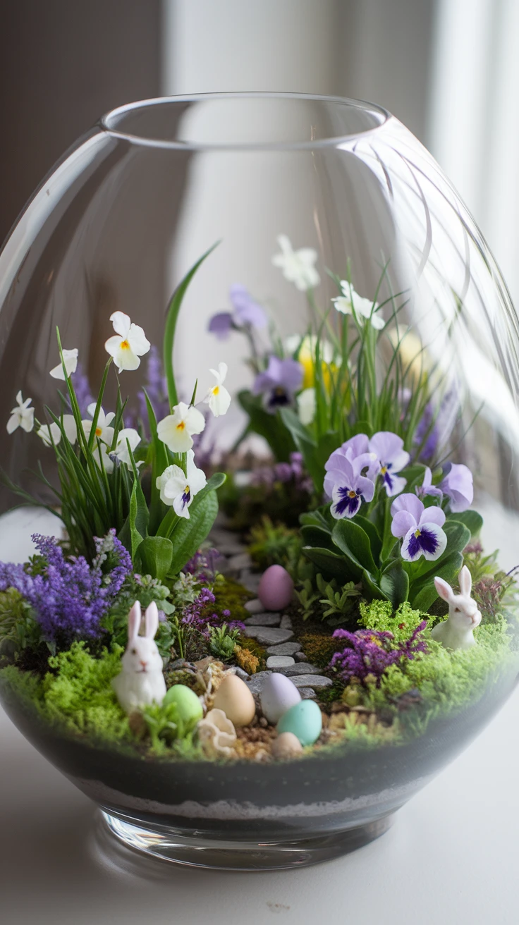 6. Spring Garden Terrariums