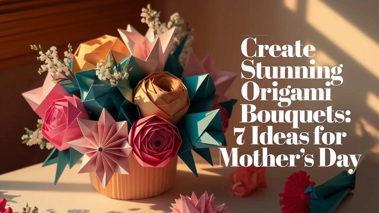 Create Stunning Origami Bouquets: 7 Ideas for Mother's Day