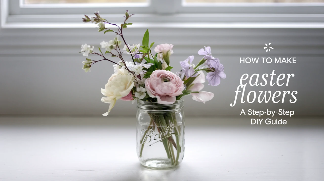 How to Make Easter Flowers: A Step-by-Step DIY Guide
