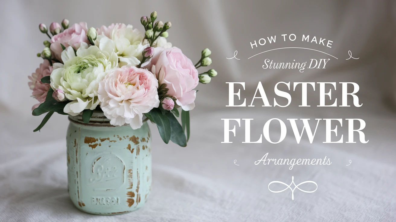How to Make Stunning DIY Easter Flower Arrangements