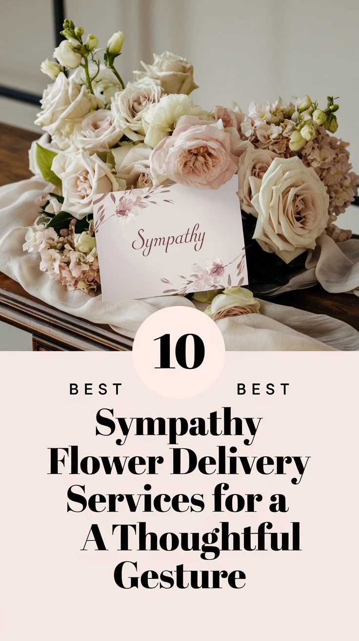 10 Best Sympathy Flower Delivery Services for a Thoughtful Gesture