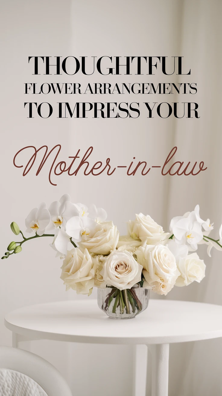 Thoughtful Flower Arrangements to Impress Your Mother-in-Law