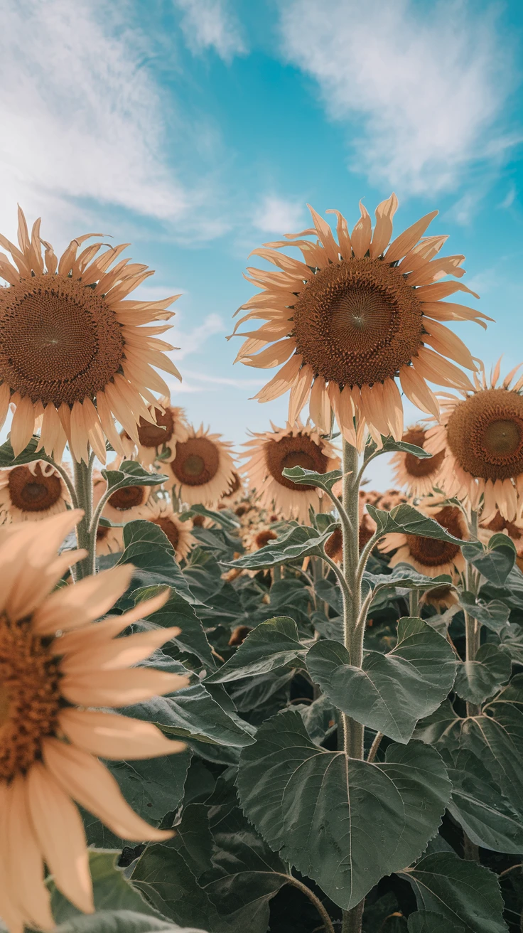 1. Sunflowers: Radiating Strength and Adoration