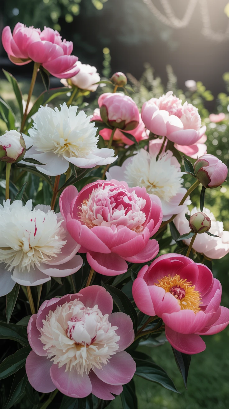 12. Peonies: Celebrating a Significant Milestone