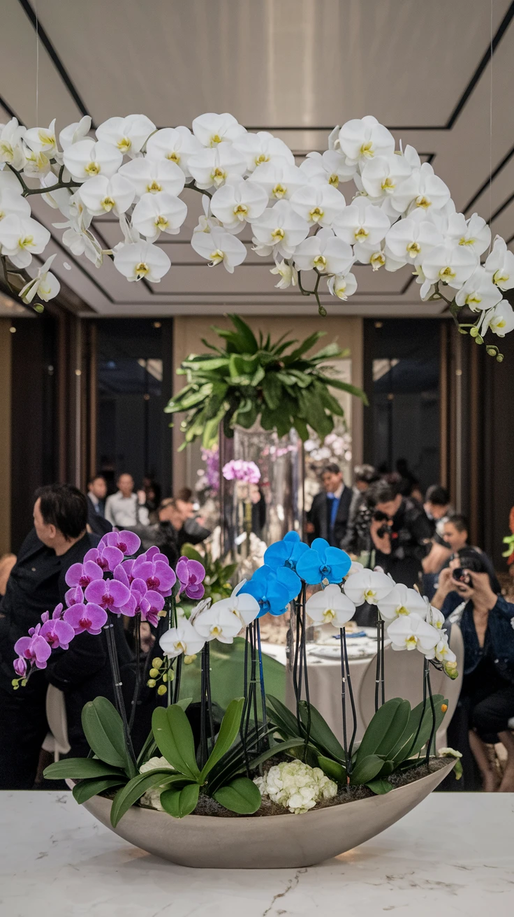 2. Orchids – Exotic Beauty