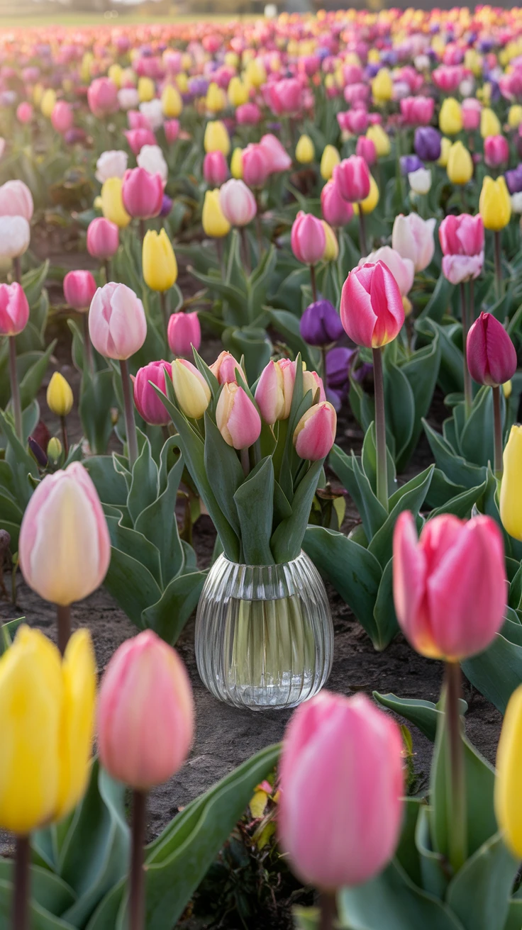 3. Cheerful Tulip Collections: Harbingers of Spring