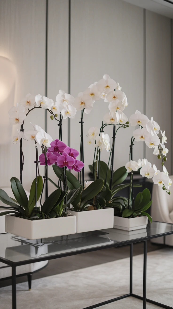 3. Orchids for the Elegant and Sophisticated