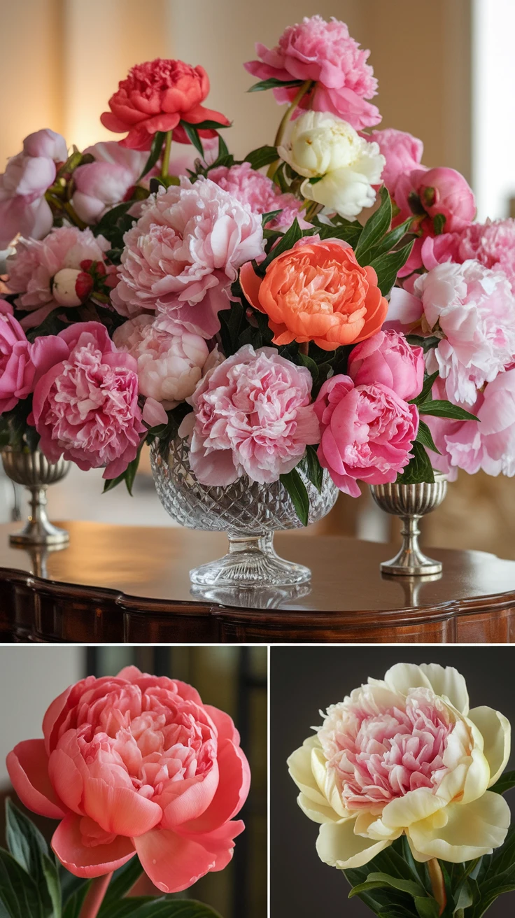 3. Peonies – Lush and Luxurious