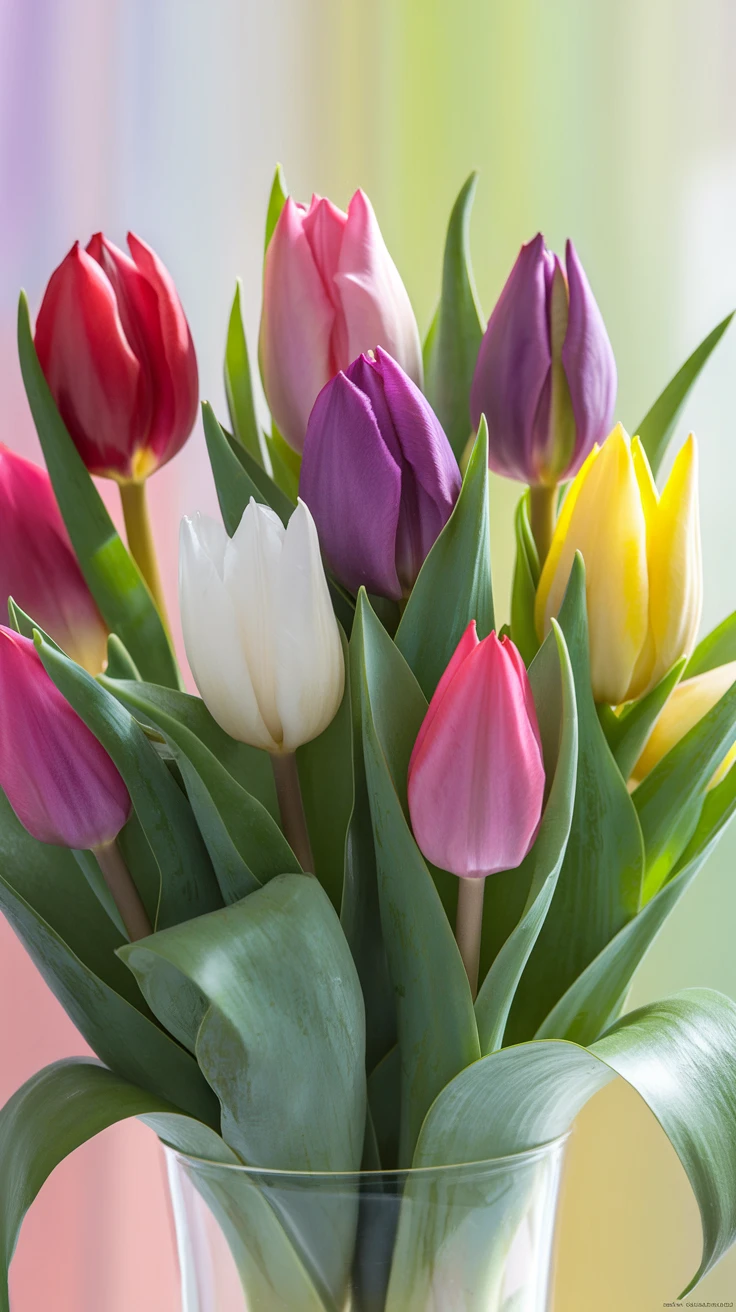 4. Charming Tulips for a Touch of Spring