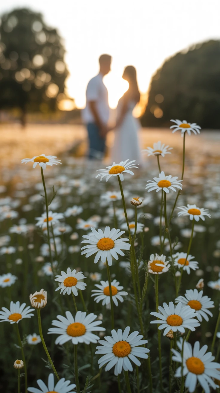 5. Daisies: Pure Love for Your Fifth Anniversary