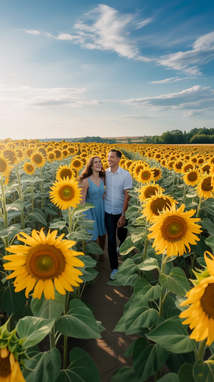 5. Sunflowers: Bringing Joy to Anniversary Celebrations