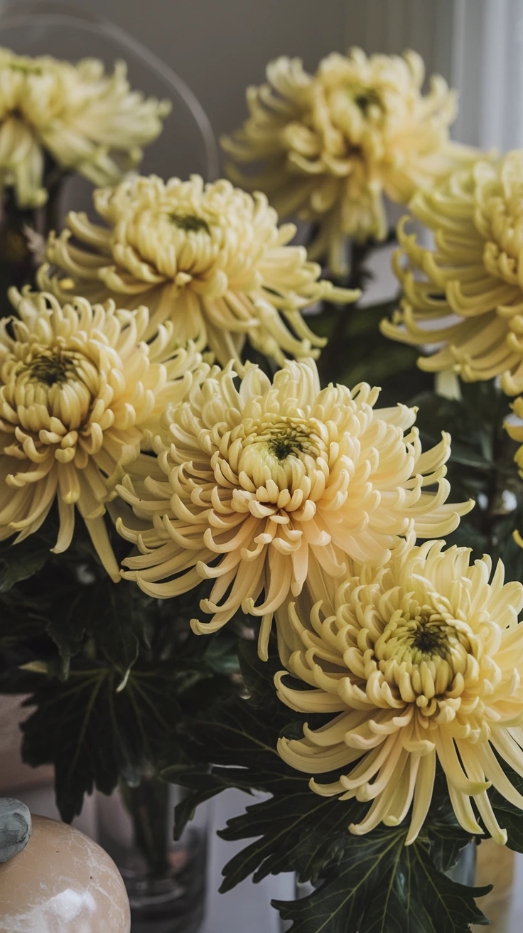 5. Yellow Chrysanthemums: Culturally Significant Sympathy Flowers