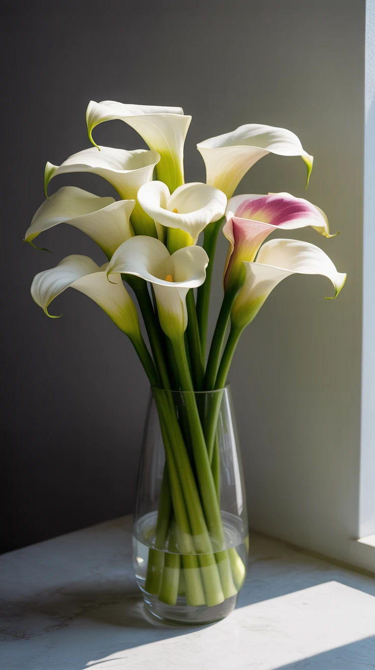 6. Calla Lilies: Elegant Beauty for Six Years