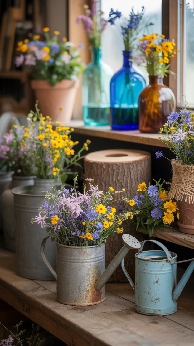 7. DIY Rustic Vases and Containers: Beyond Store-Bought Options