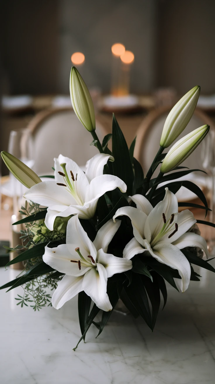 7. Lilies – Symbolic Purity