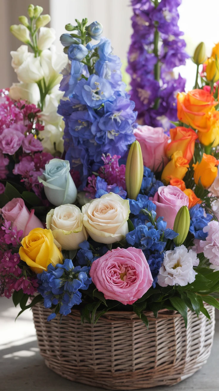 Multi-colored Arrangements - Creating Personalized Tributes