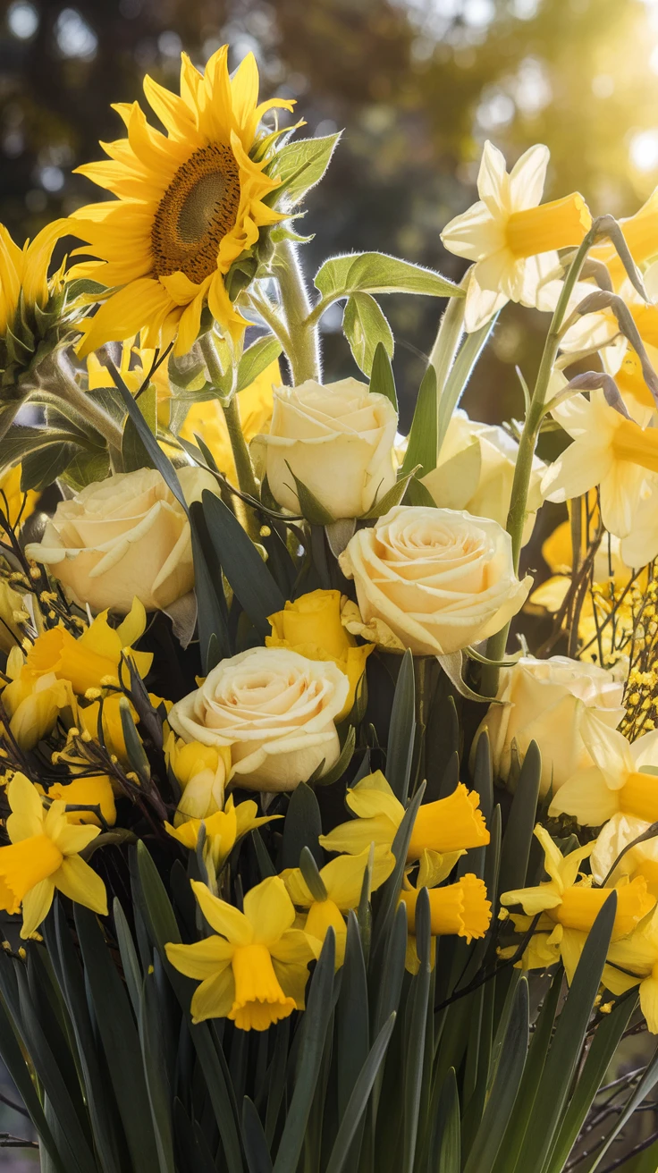 Yellow Flowers - Bringing Sunshine During Dark Days