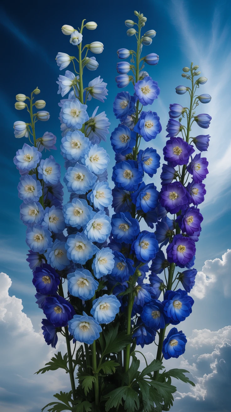 1. Delphinium: Reaching for Heavenly Heights