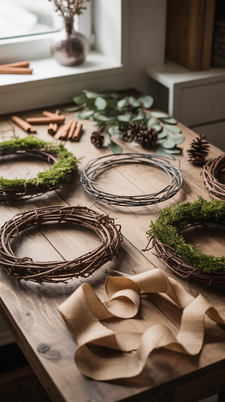 2. Preparing Your Wreath Base