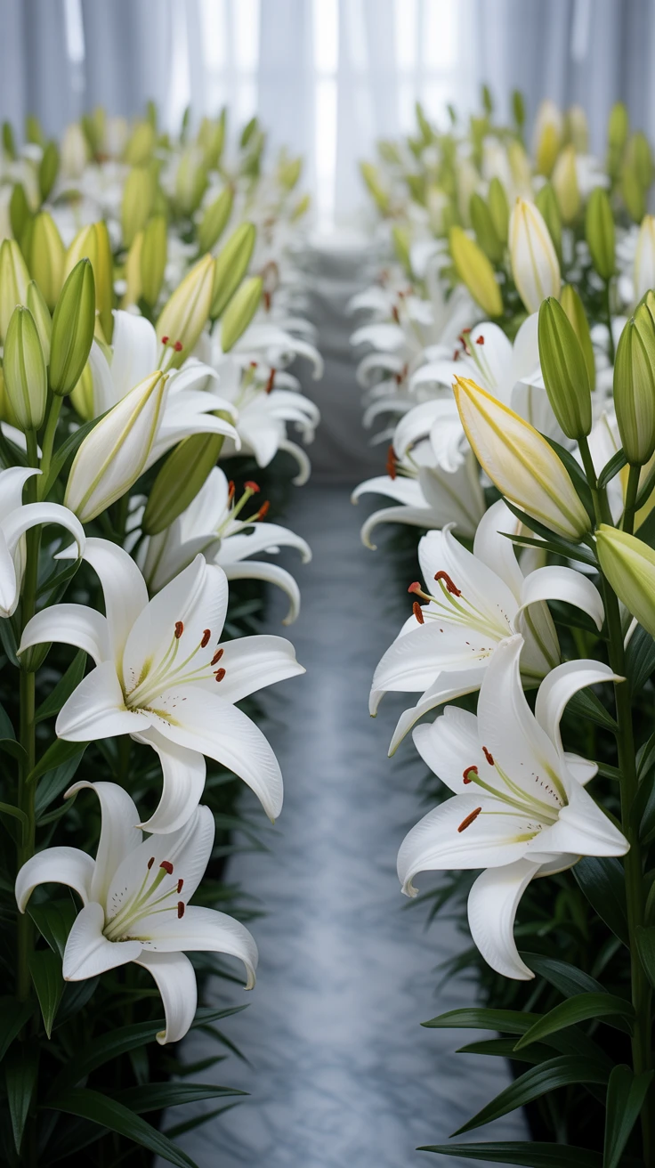 2. White Lilies: Sacred Blooms of Return to Innocence