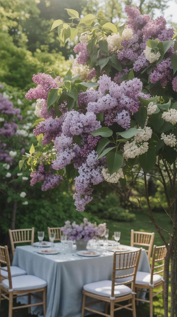 3. Lilac and Viburnum Cloud