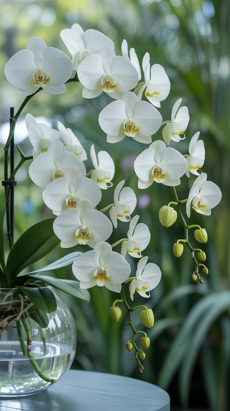 4. White Orchids: Elegant Sympathy Expressions