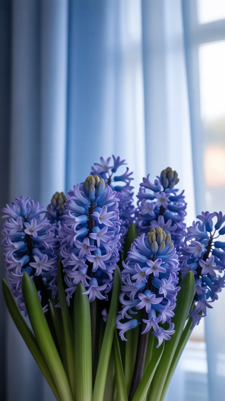 5. Blue Hyacinth: Sweet Solace