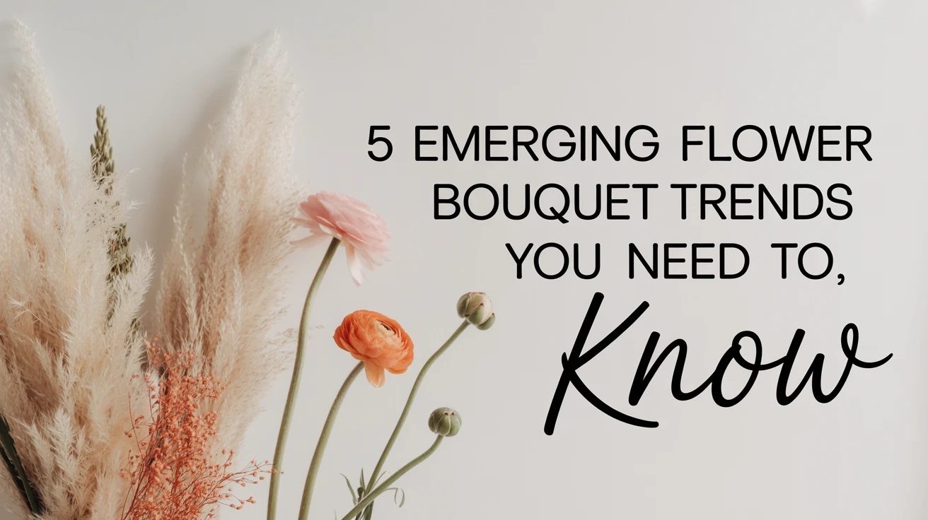 5 Emerging Flower Bouquet Trends You Need to Know