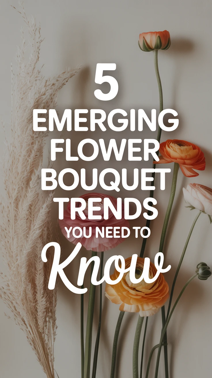 5 Emerging Flower Bouquet Trends You Need to Know