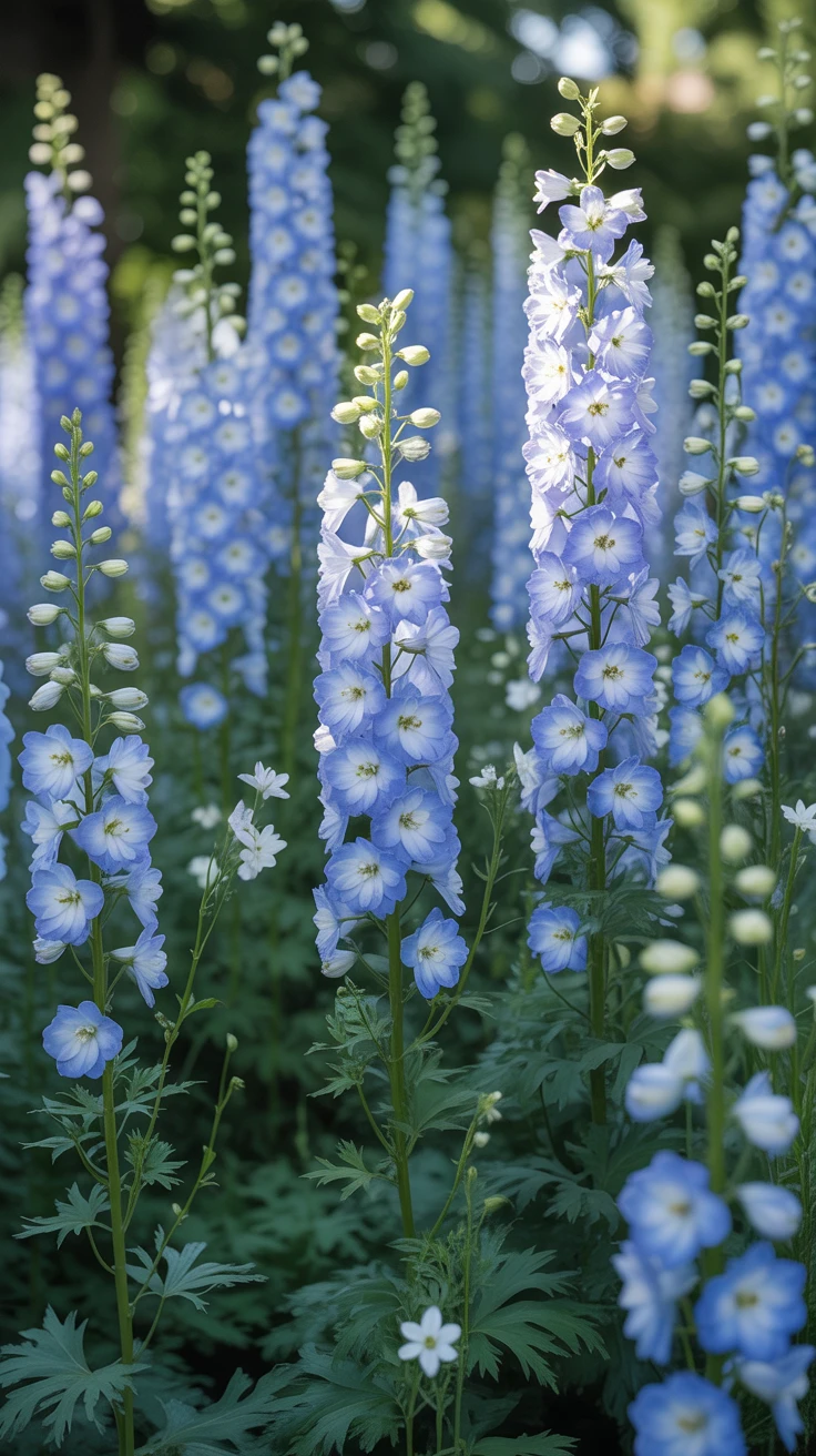 5. Powder Blue Delphinium