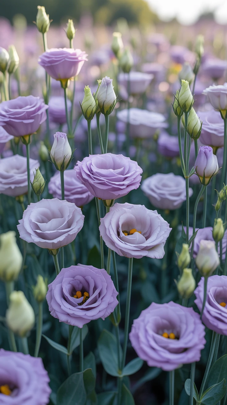 8. Soft Purple Lisianthus