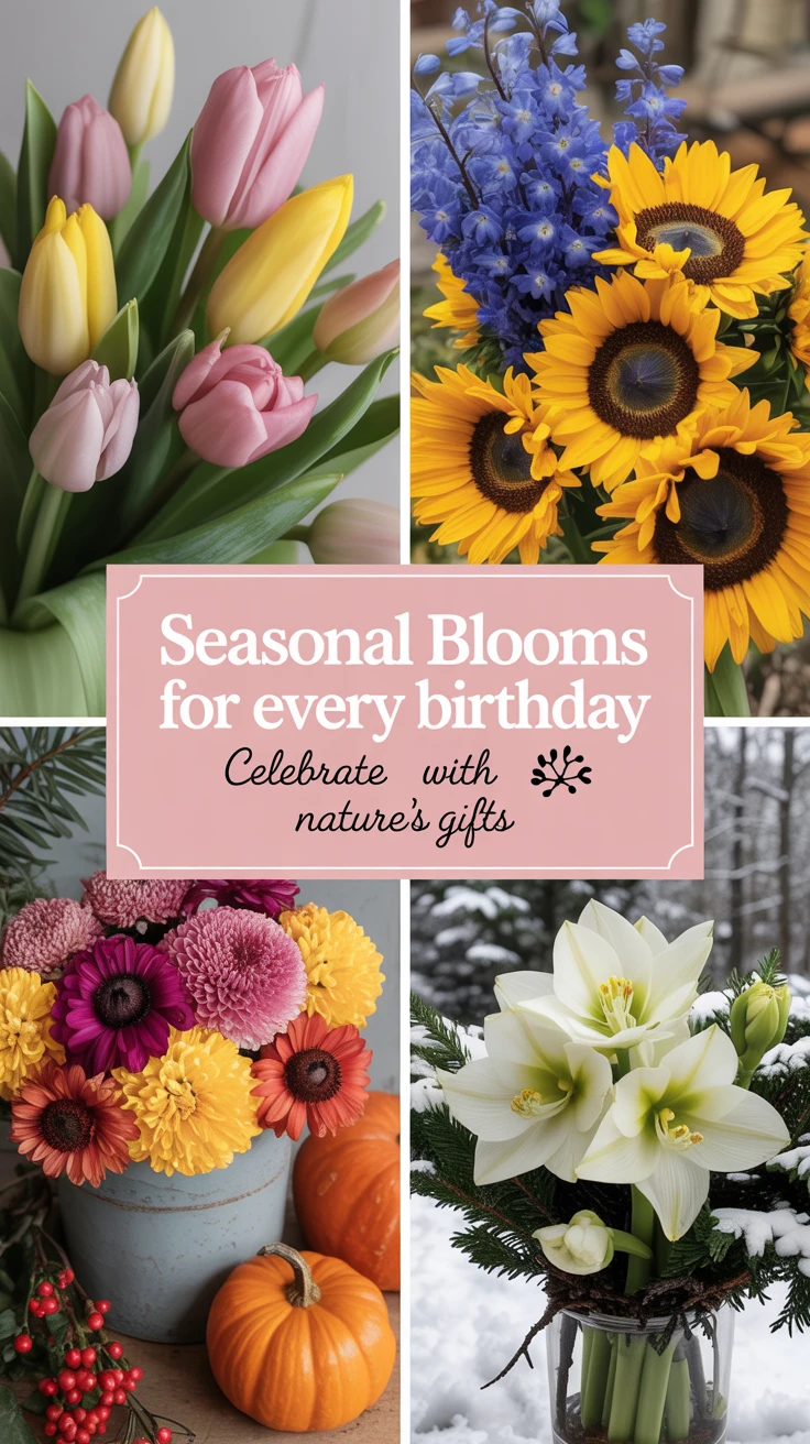Choosing the Right Seasonal Flowers for Your Birthday Bash