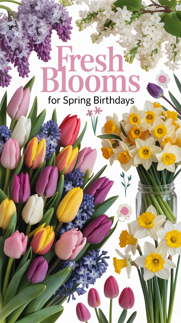 Fresh Blooms for Spring Birthdays