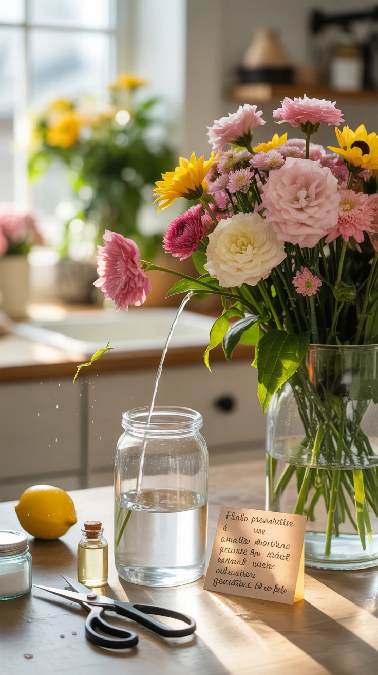 Keeping Flowers Fresh