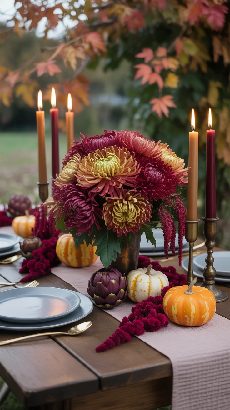 Warm Hues for Fall Birthday Gatherings