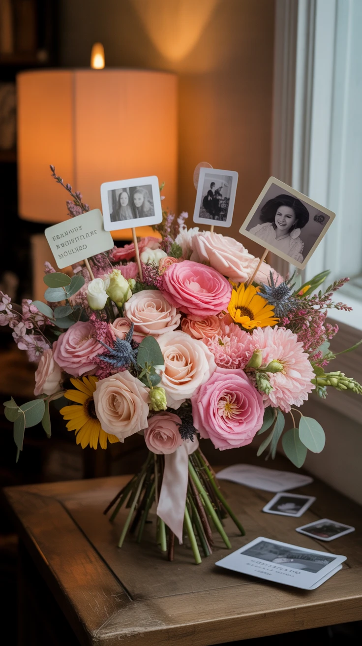 10. Personalized Memory Bouquet