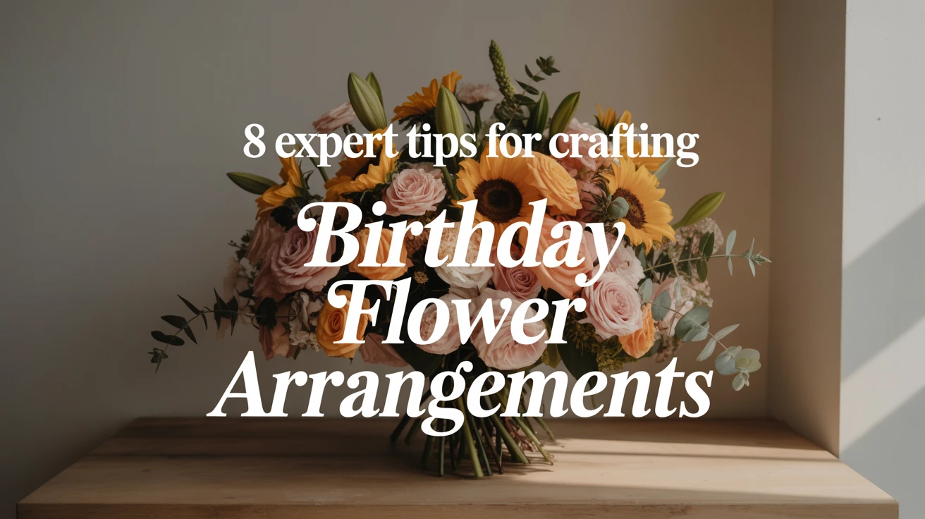 8 Expert Tips for Crafting Birthday Flower Arrangements