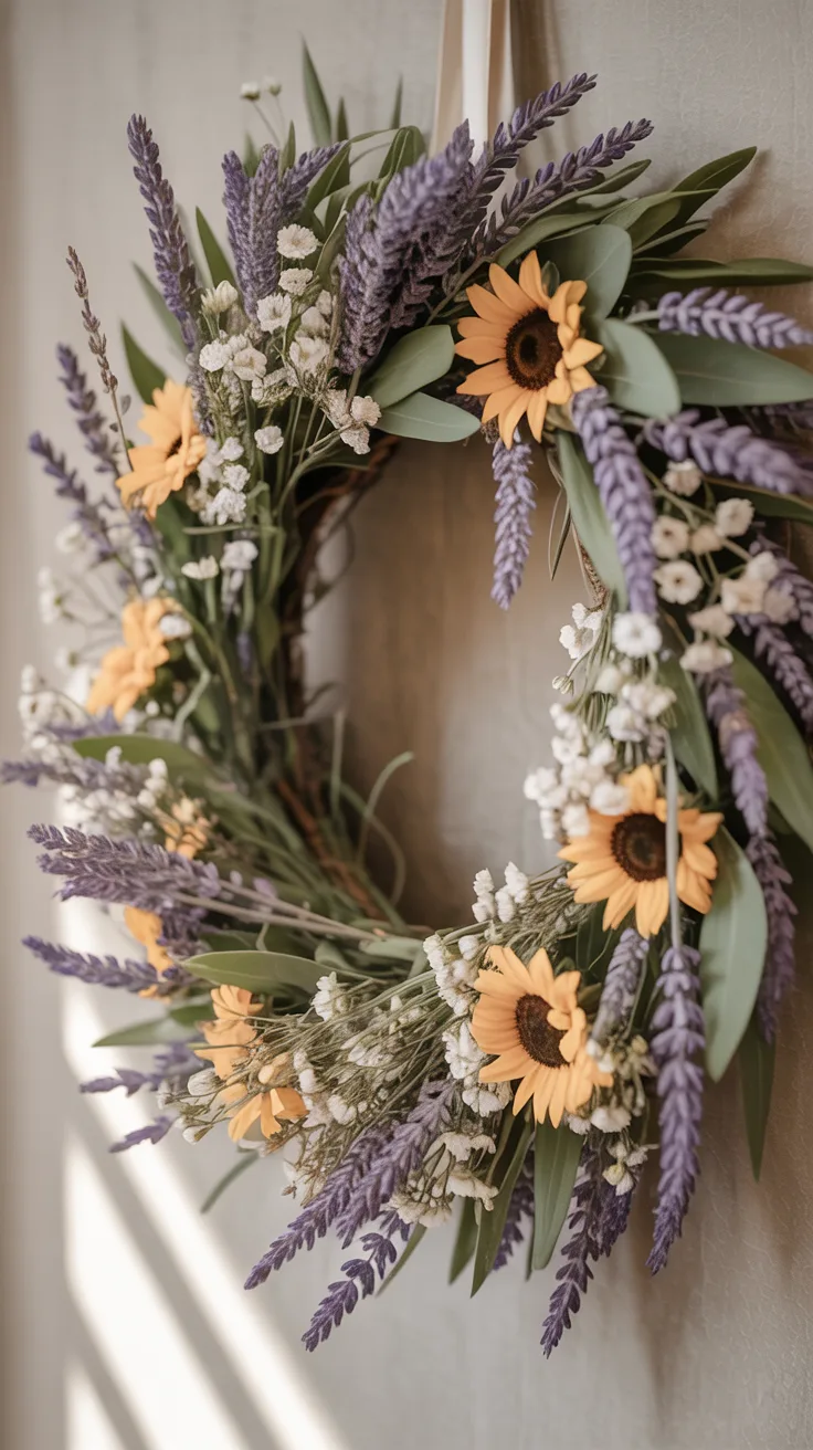 1. Floral Wreaths – illustrative image