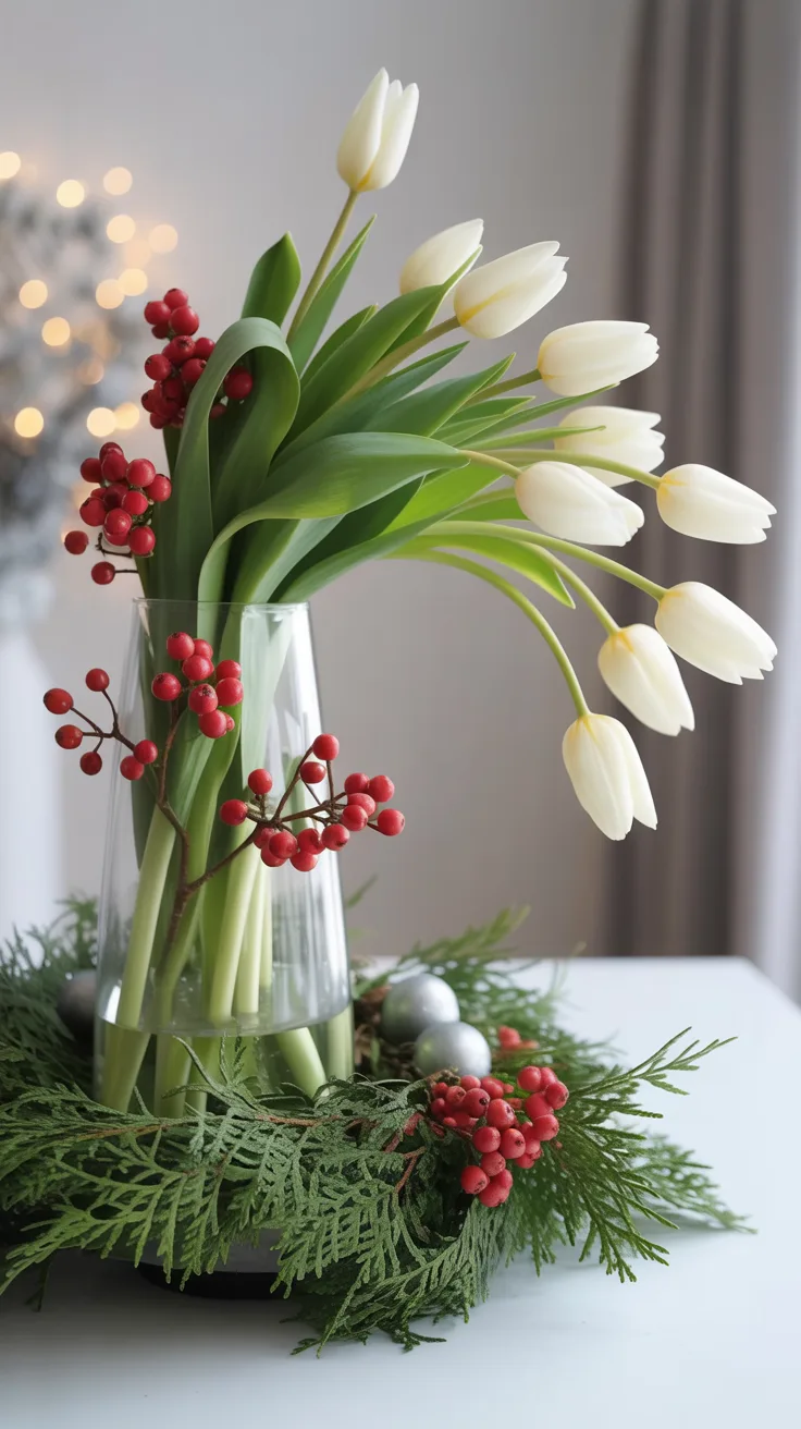 11. Joyful Tulip Display