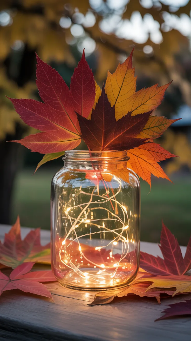2. Leafy Lanterns – illustrative image