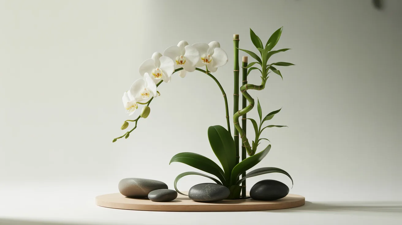 5. Structured Zen Garden Arrangement