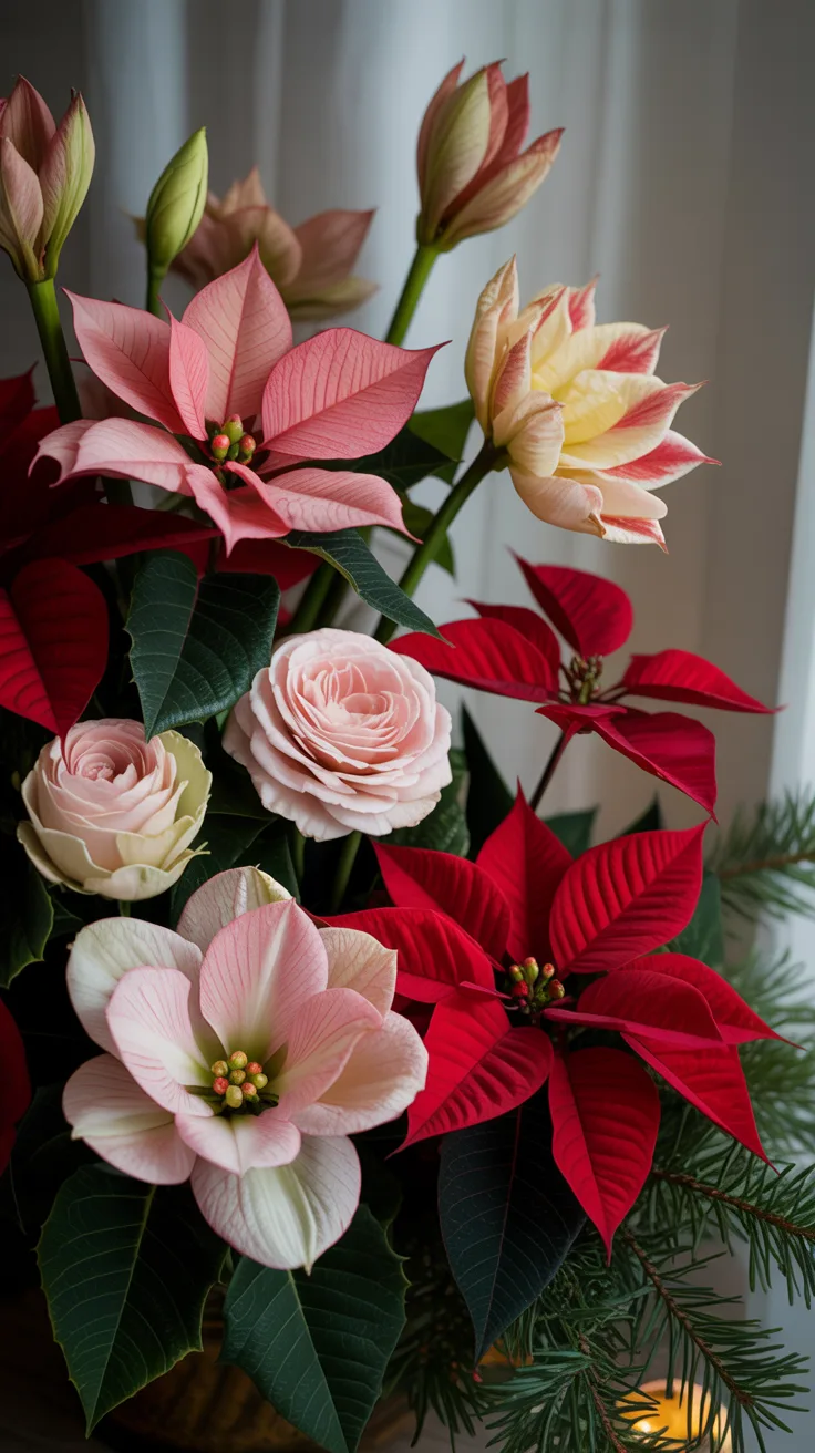 Choosing the Right Flowers for Christmas illustrative image