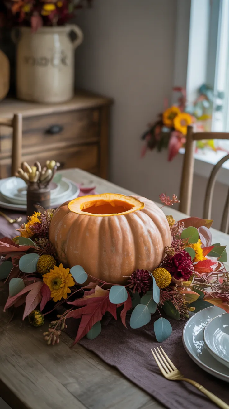 Creating a Fall Centerpiece – illustrative image