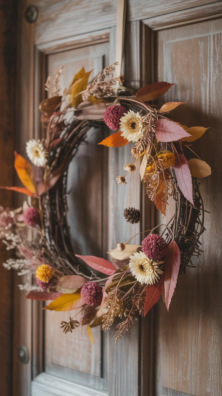 Designing a Fall Wreath illustrative image