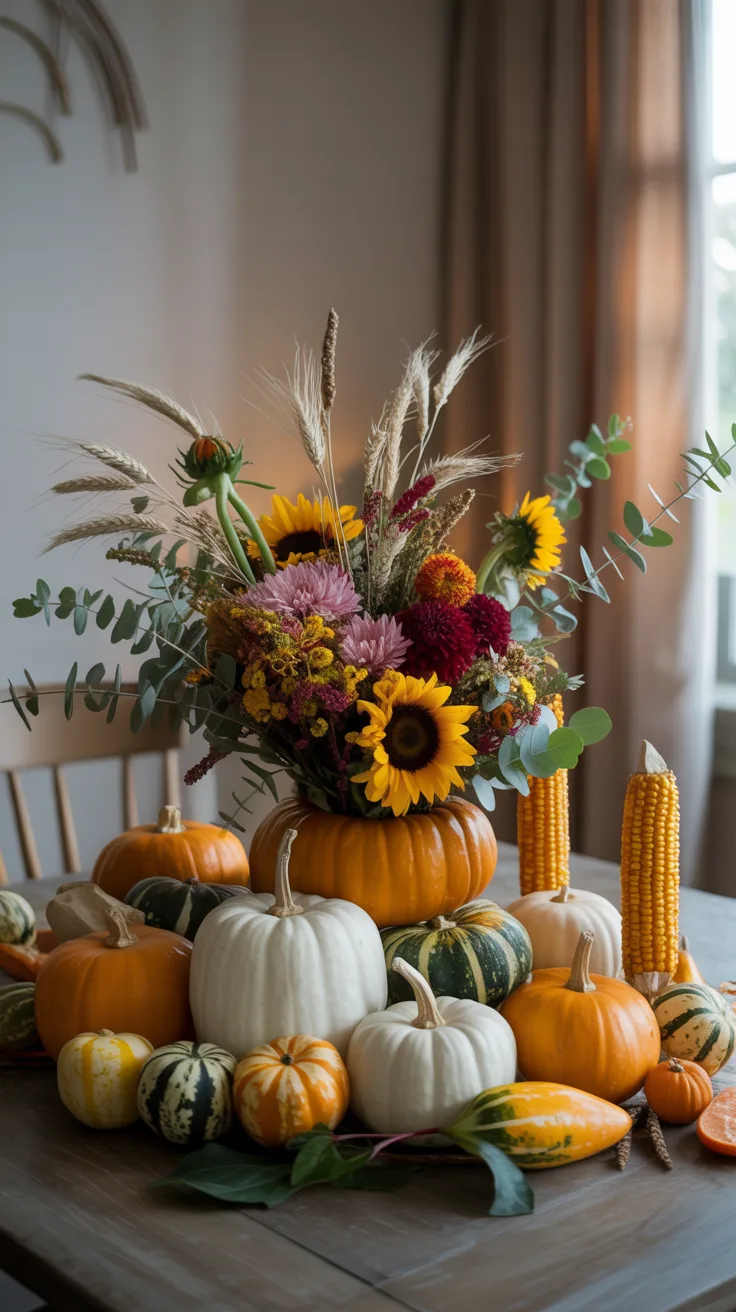 Incorporating Pumpkins and Gourds